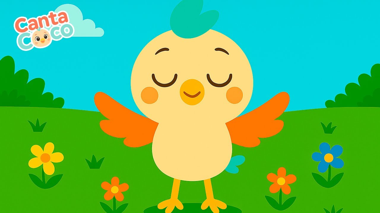 Canción infantil para calmar a los niños 🌸 Respira y relájate con Coco