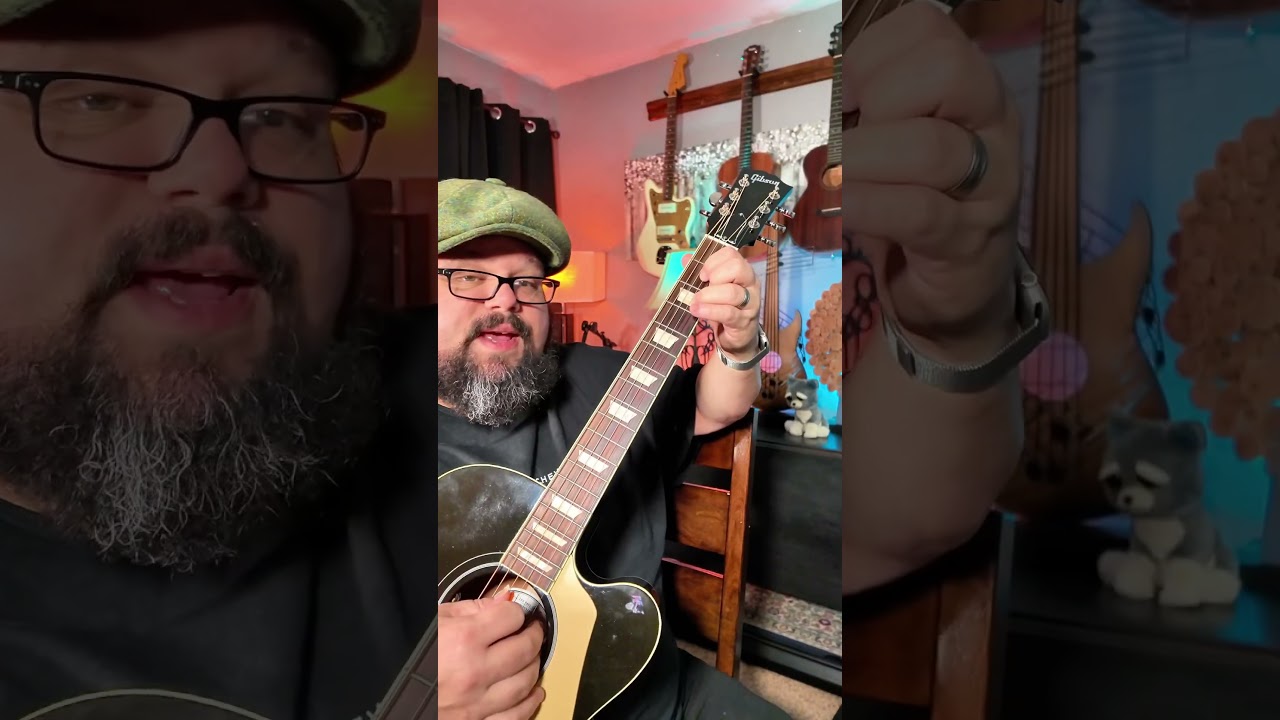 Bittersweet Symphony Tutorial! #shorts #guitar #gibsonguitar #gibsonacoustic #LesPaulGoesParlor