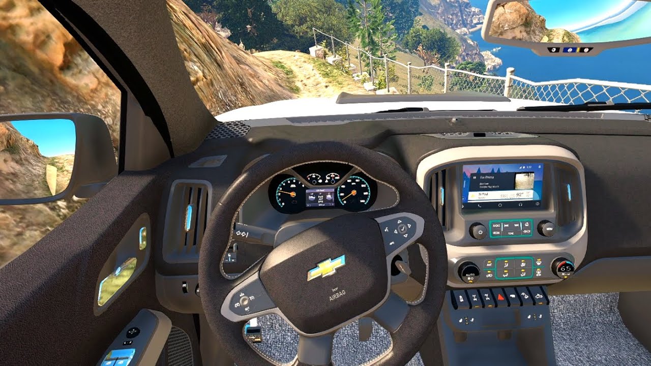 Chevrolet Colorado ZR2 2017 - GTA 5 | POV Drive [Steering wheel gameplay]