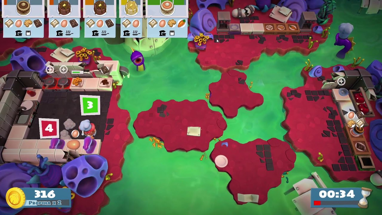 OVERCUKA MICHELIN 5 STARS XD - Overcooked! 2