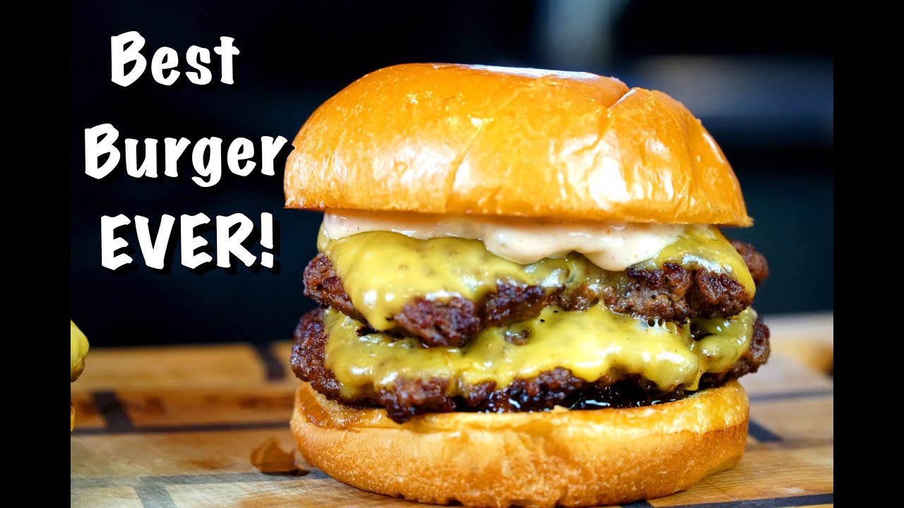 How To Make The Best Burgers Ever! | Smashburger Recipe #MrMakeItHappen