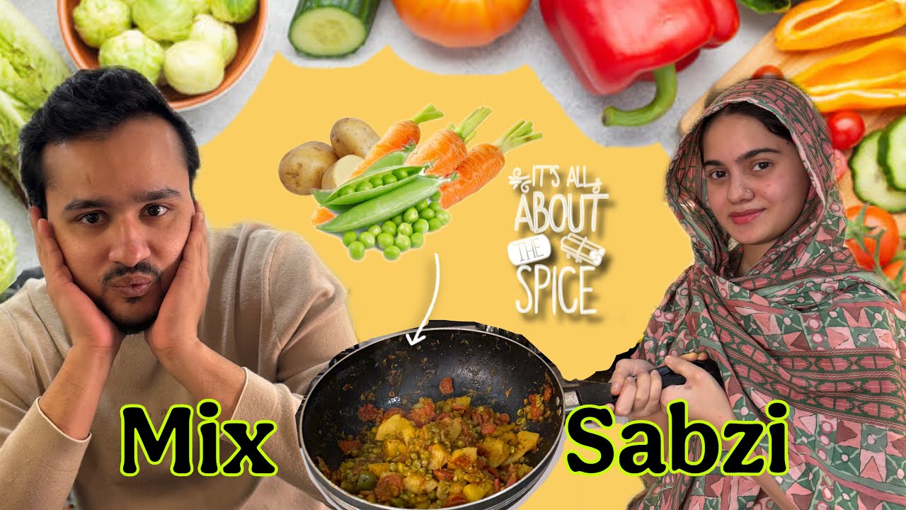 Sardiyon ki sab se mazy ki dish 💚| Aloo Matar Gajar 🤤| Tasty yet quick recipe♥️
