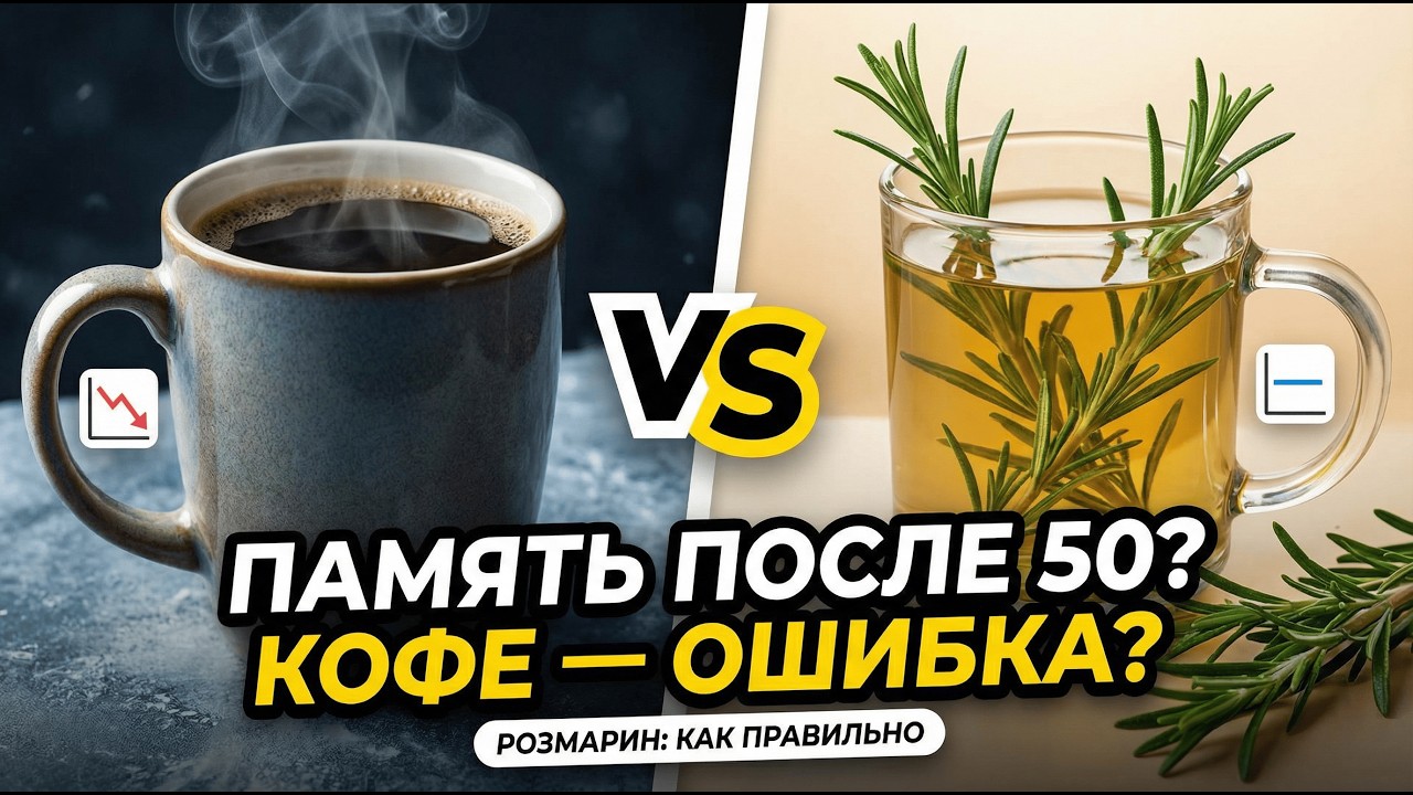 Забываете слова и имена? Розмарин вместо кофе для ясности ума. кофе ошибка?