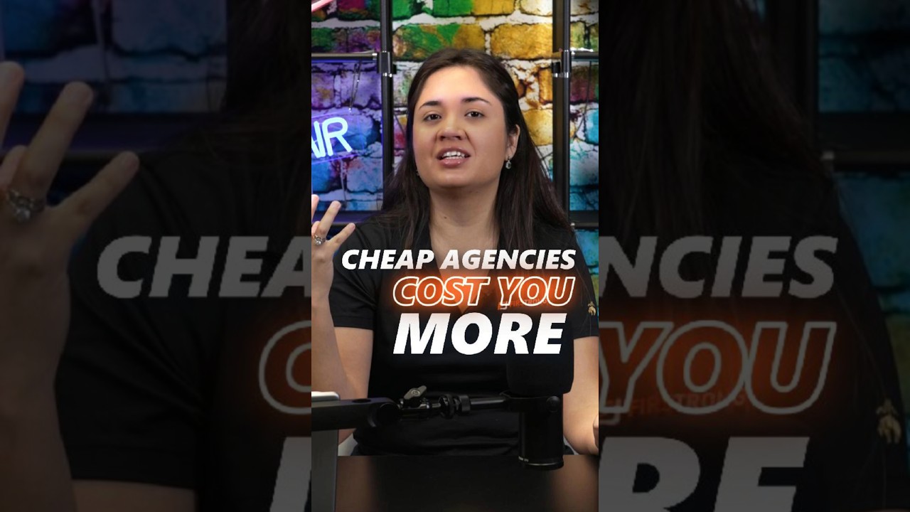 The Real Cost of a "Cheap" Agency🫰🎥