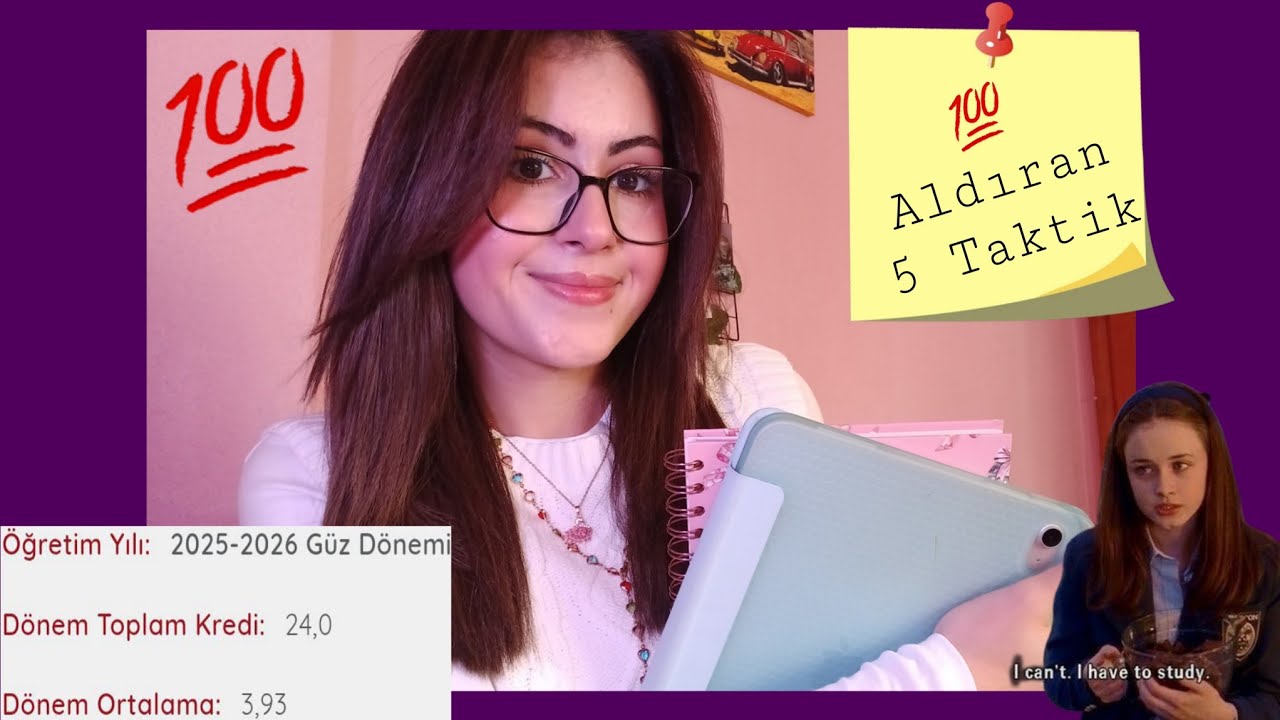AÖF Sınavlarından 100 Aldıran 5 Çalışma Taktiğim 💯