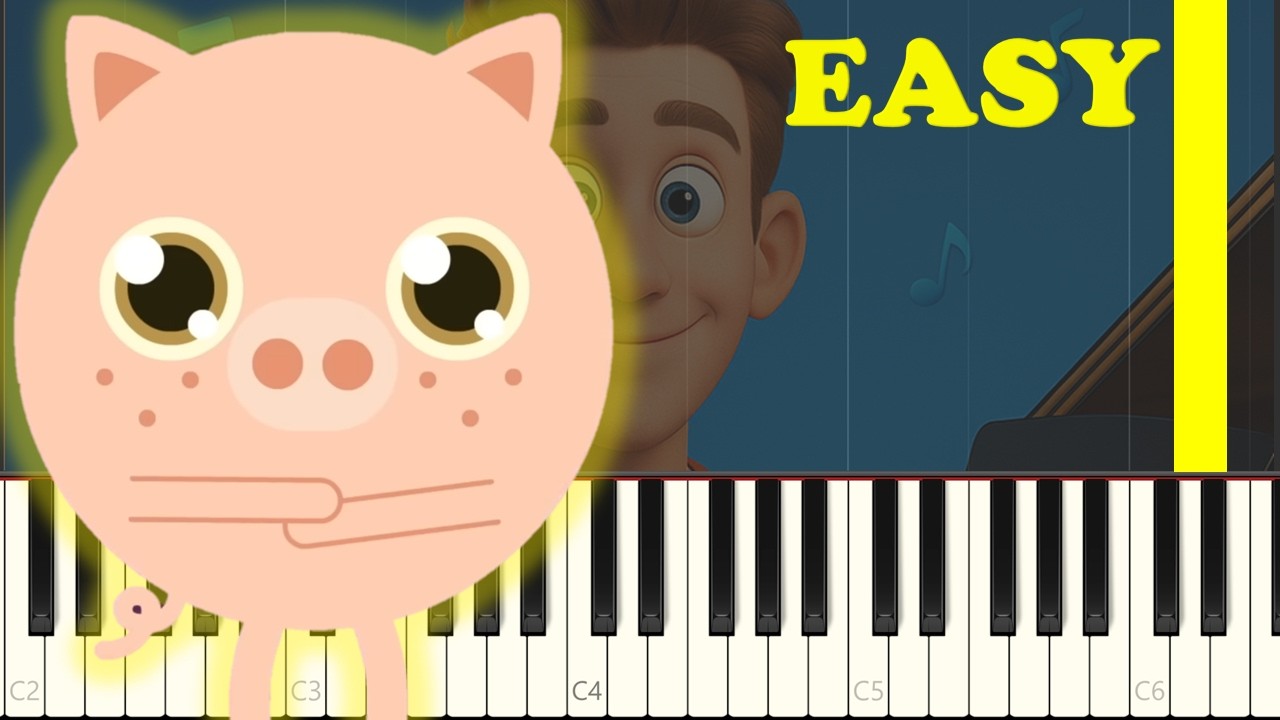 🎹 Move! – Super Simple Songs Piano Tutorial | Piano AccoMan