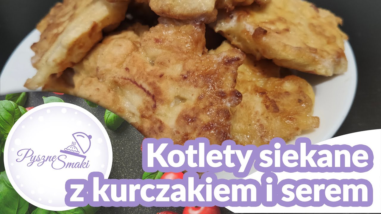 Kotleciki siekane z kurczaka z majonezem i serem