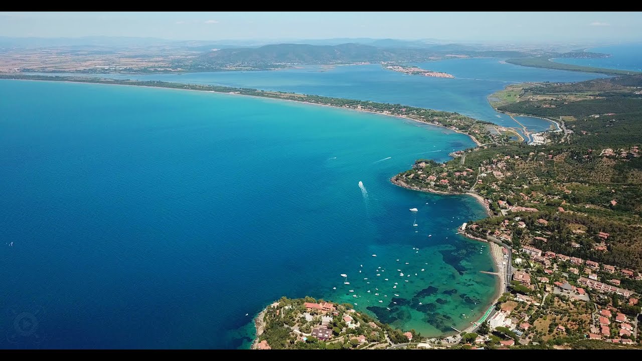 【4K】Porto Santo Stefano (Toscana) in Italy🇮🇹 by drone !!!!!