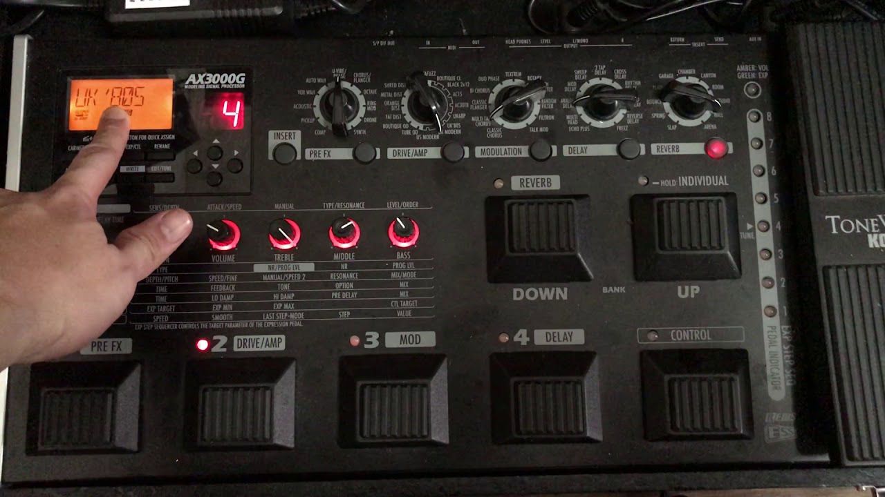 แนะนำการปรับ Korg AX3000G By Pada