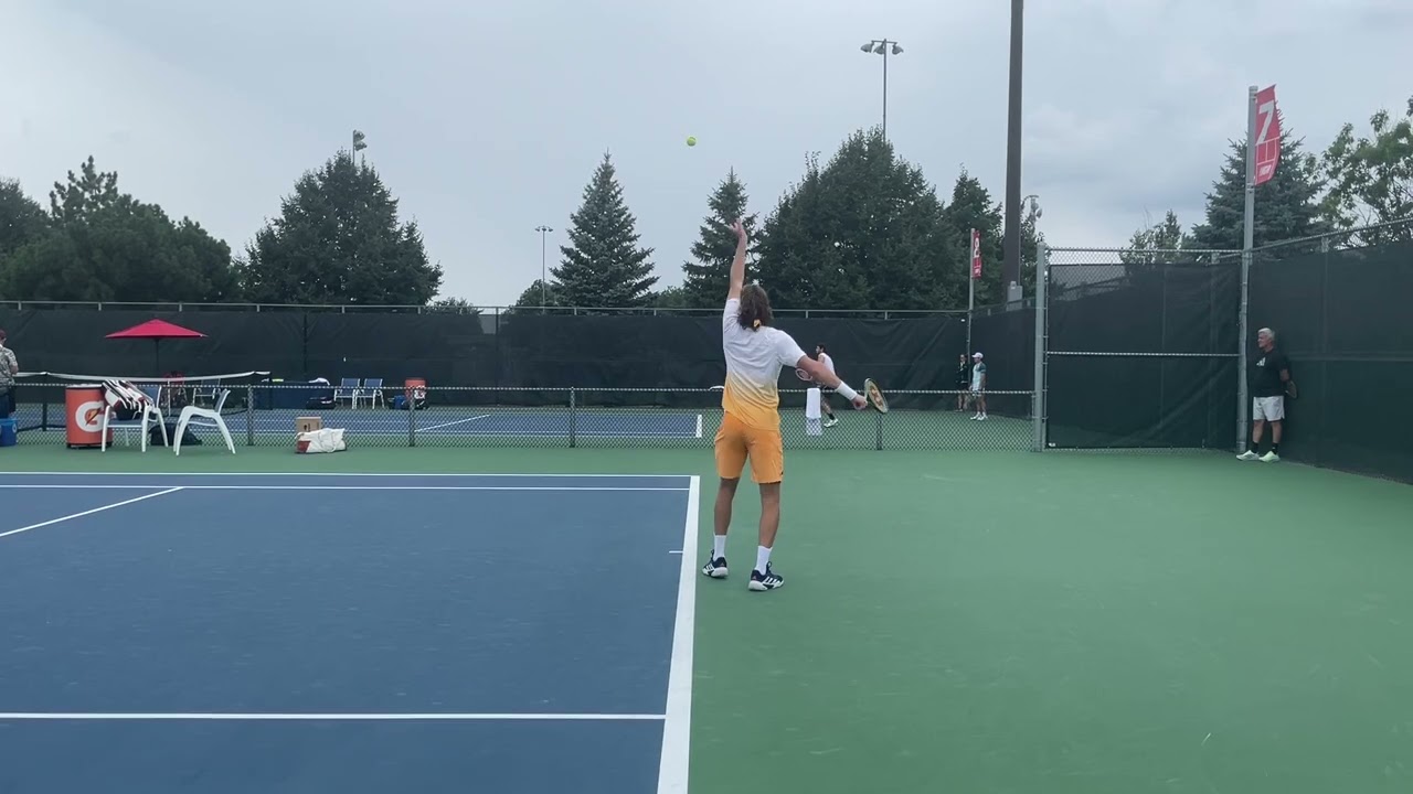 Stefanos Tsitsipas Στέφανος Τσιτσιπάς practice National Bank Open Montreal 2024