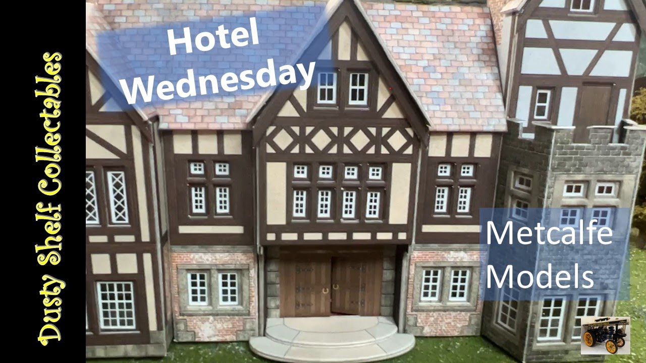 Metcalfe, Hotel Wednesday - NEW 2023 release. Cardboard model kit