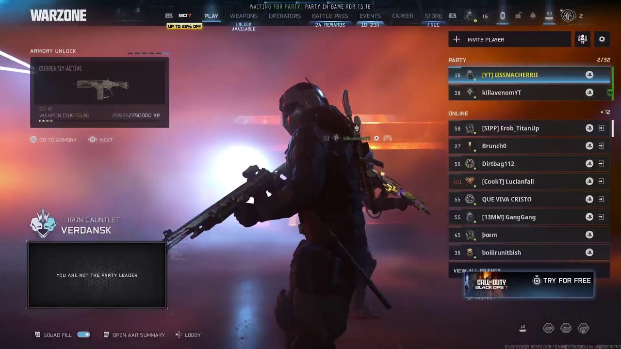 BO6 Warzone VERDANSK IISSNACHERRII YT KillavenomYT