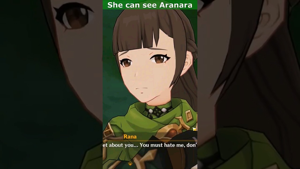 Rana should be new playable character #shorts #genshinimpact #genshinshorts #genshin #impact