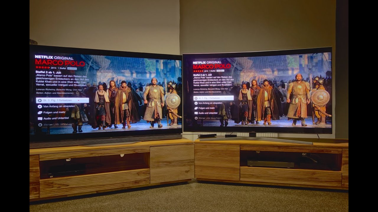 Samsung HDR Plus vs. LG Dolby Vision (LED LCD KS9590 vs. OLED E6)