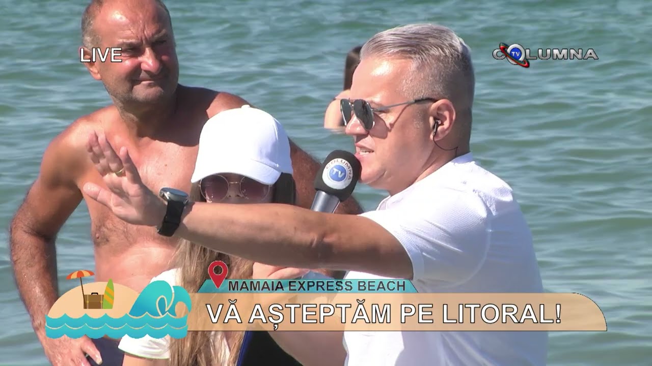 MAMAIA EXPRESS BEACH - Duminica 13.08.2023 a-8-a editie emisiune realizata pe plaja Mamaia Express!