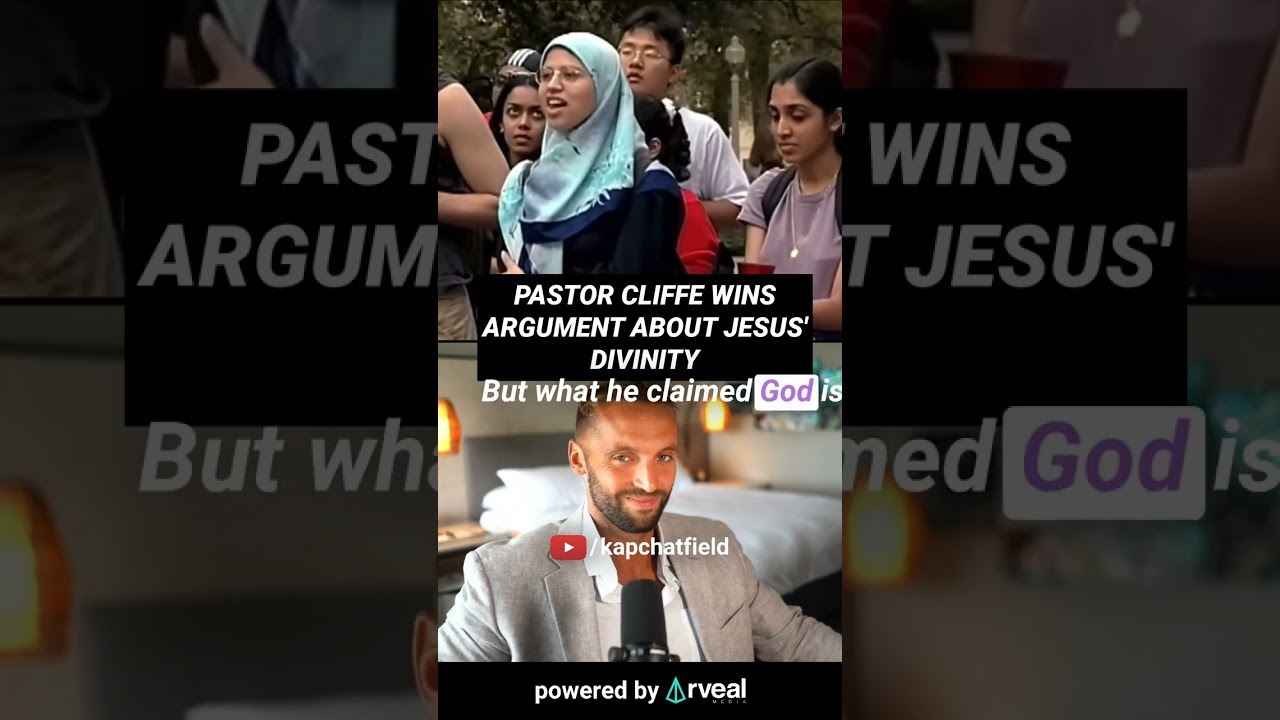 Pastor Cliffe WINS argument about Jesus' divinity #jesus #bible #holyspirit #christianity #god