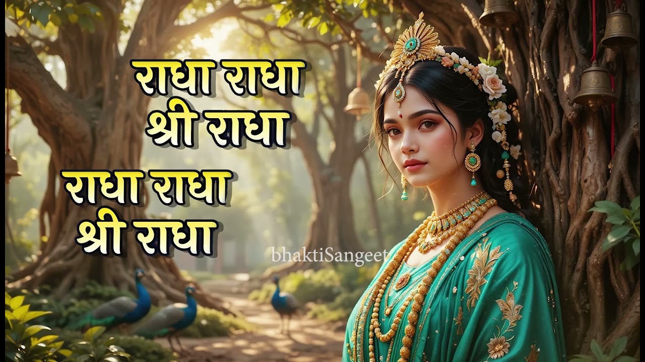 🌼 Peaceful Radha Radha Naam Jaap 11000 | Divine Nonstop Krishna Bhakti Songs | Soulful Bhajan 🌸