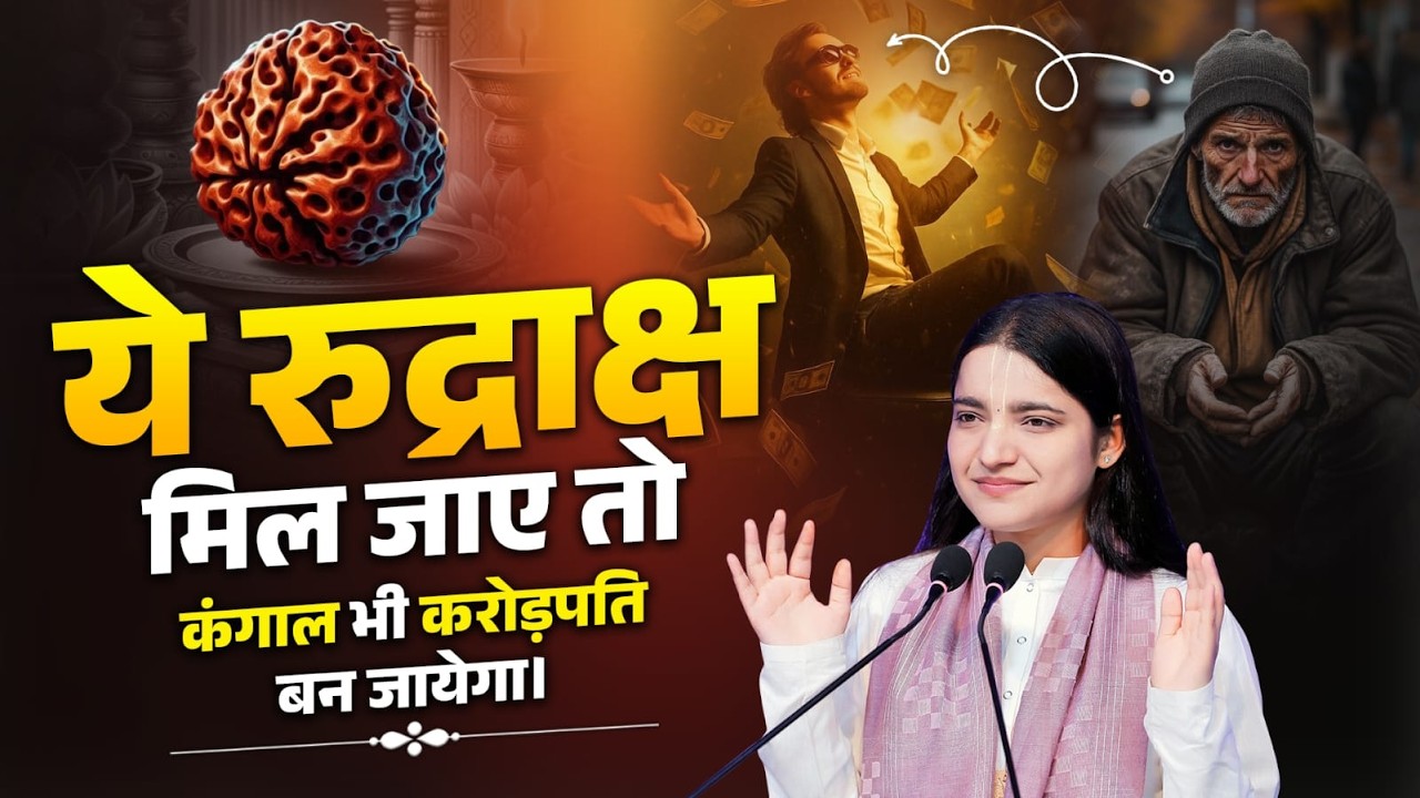 ये रुद्राक्ष मिल जाए तो कंगाल भी करोड़पति बन जायेगा। Devi Krishnapriya Ji