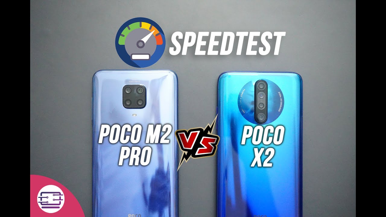 Poco M2 Pro vs Poco X2 Speedtest Comparison