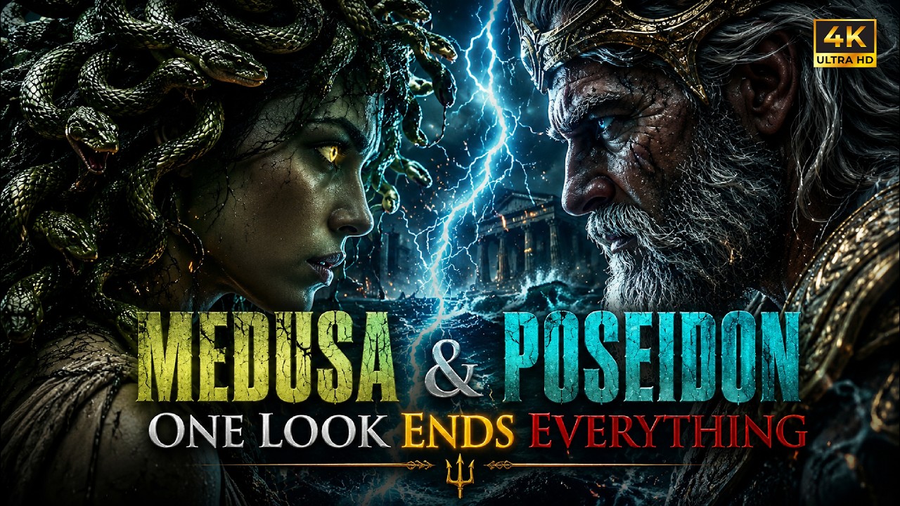 MEDUSA vs POSEIDON | The Mortal Who Made the Gods Afraid | Greek Mythology Epic 2026 |  4K
