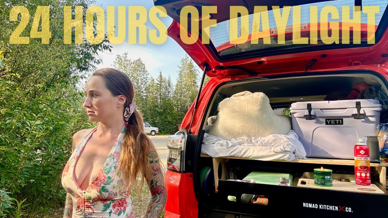 4Runner Camping where the Sun Doesn’t Set | Fairbanks, Alaska