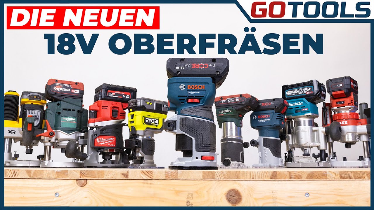Новые аккумуляторные фрезеры от Bosch и Metabo – лучше, чем Flex и другие?