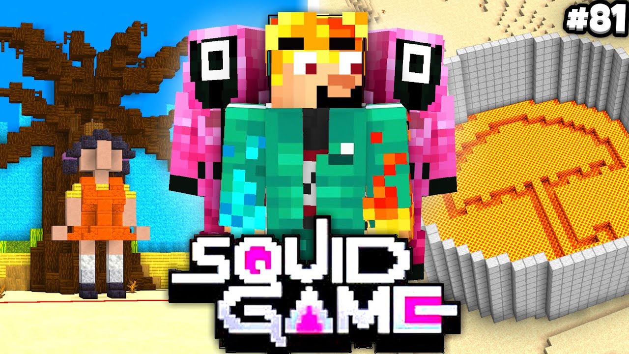 Postavil jsem REÁLNÝ SQUID GAME v Minecraftu