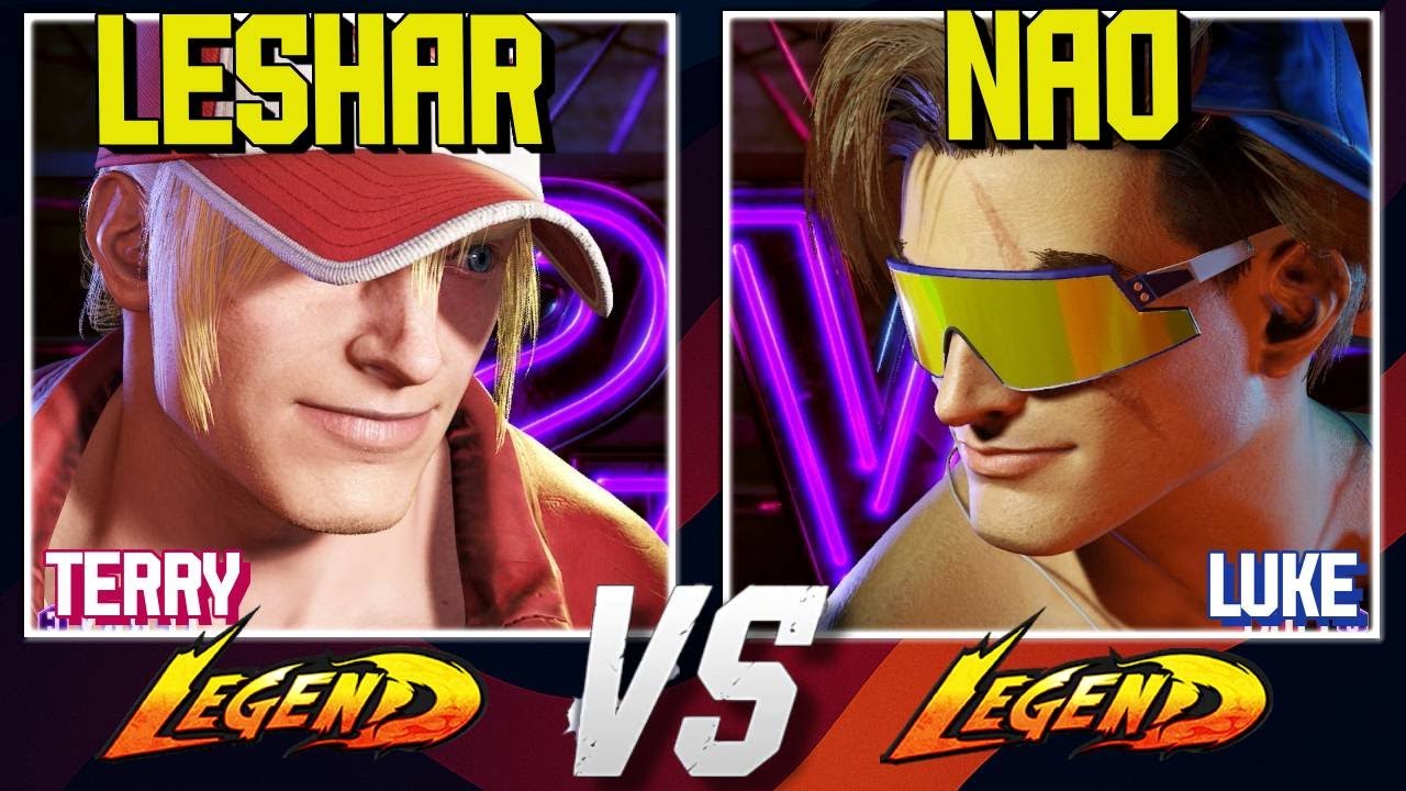 LESHAR (TERRY) vs NAO (LUKE) 🔥 | STREET FIGHTER 6 HIGH LEVEL MATCH