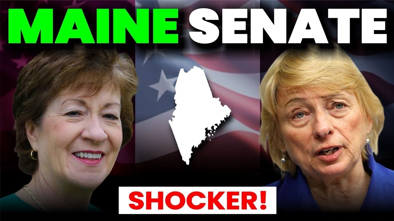 MAINE JUST FLIPPED?! 😳 Senate Shock Poll STUNS Collins!