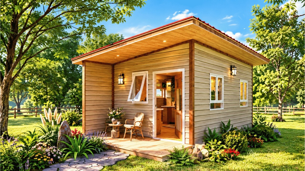 Just 194 Sq Ft! Smart 3&times;6m Tiny House with Everything You Need | 18m&sup2; Home Tour