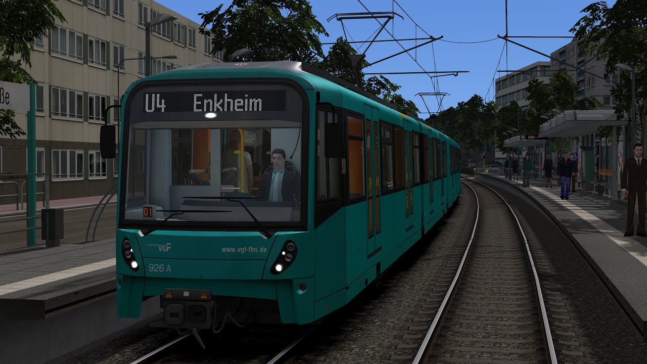 U4 Bockenheimer Warte - Enkheim | U-Bahn Frankfurt #7 | Train Simulator 2020
