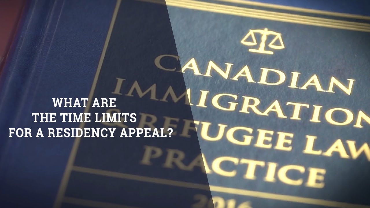 What Are The Limits For A Residency Appeal?