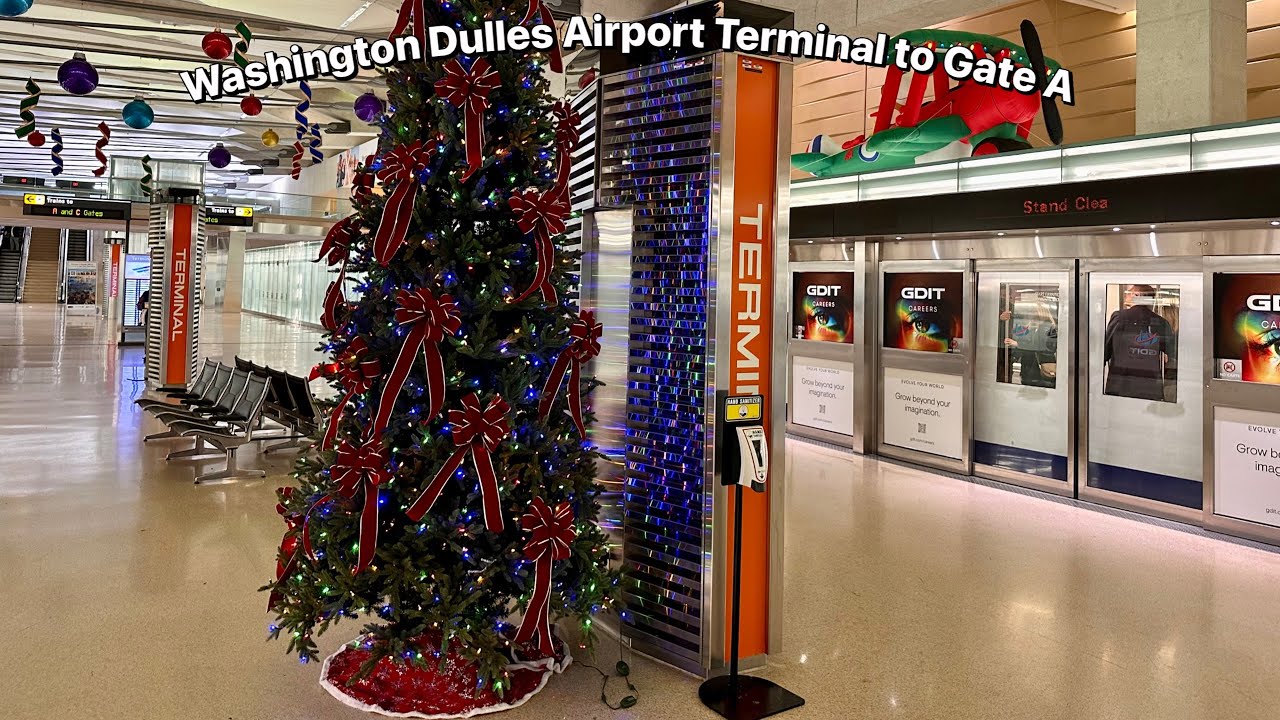 Washington Dulles Airport - Terminal to Gate A