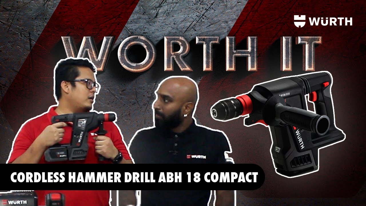 Wurth Cordless Hammer Drill ABH 18 COMPACT M-CUBE® | Worth It Episode 3