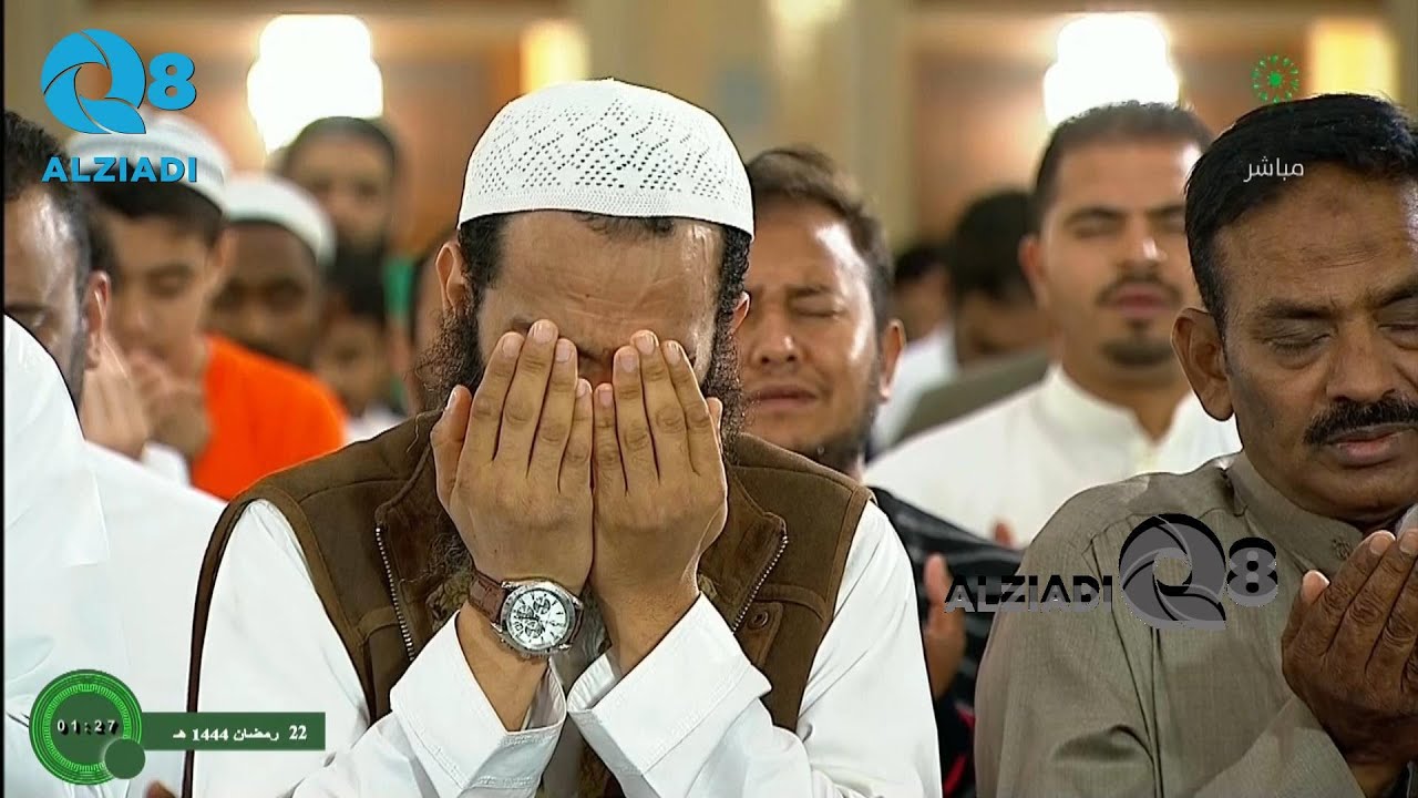 صلاة القيام من مسجد الدولة الكبير مع الشيخ محمد البراك و الشيخ خالد السعيدي عبر قناة إثراء
