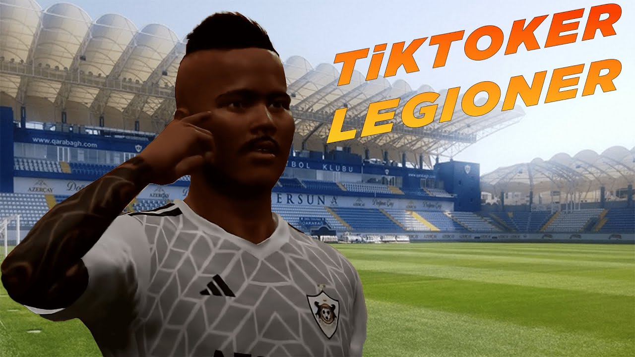 Məşhur TİKTOKER Ləqəbli Oyunçu - FC 25 Kariyer modu #1