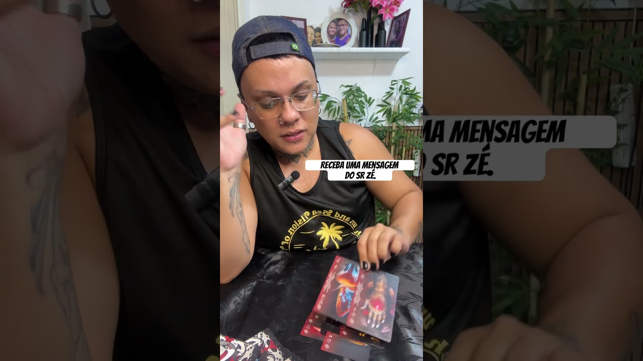 Mensagem para voc&ecirc; do Sr Z&eacute;. #tarot #conselhodascartas #tarodoamor #avidanascartas #baralhocigano