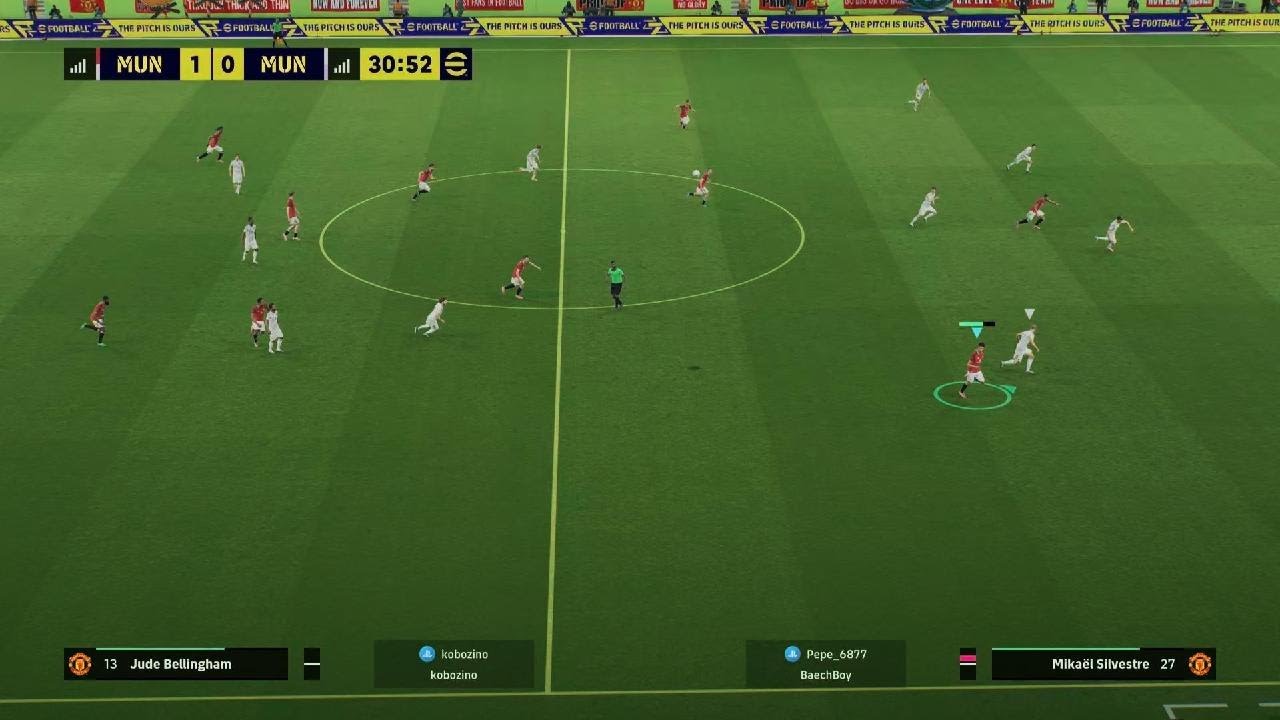 Manchester United vs Man United classic PES 26 online challenge