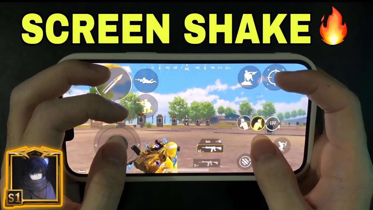 New🔥Tips And Trick Improve Screen Shake Reflex Skill⚡️Handcam 5 Finger Fastest Player | PUBG BGMI