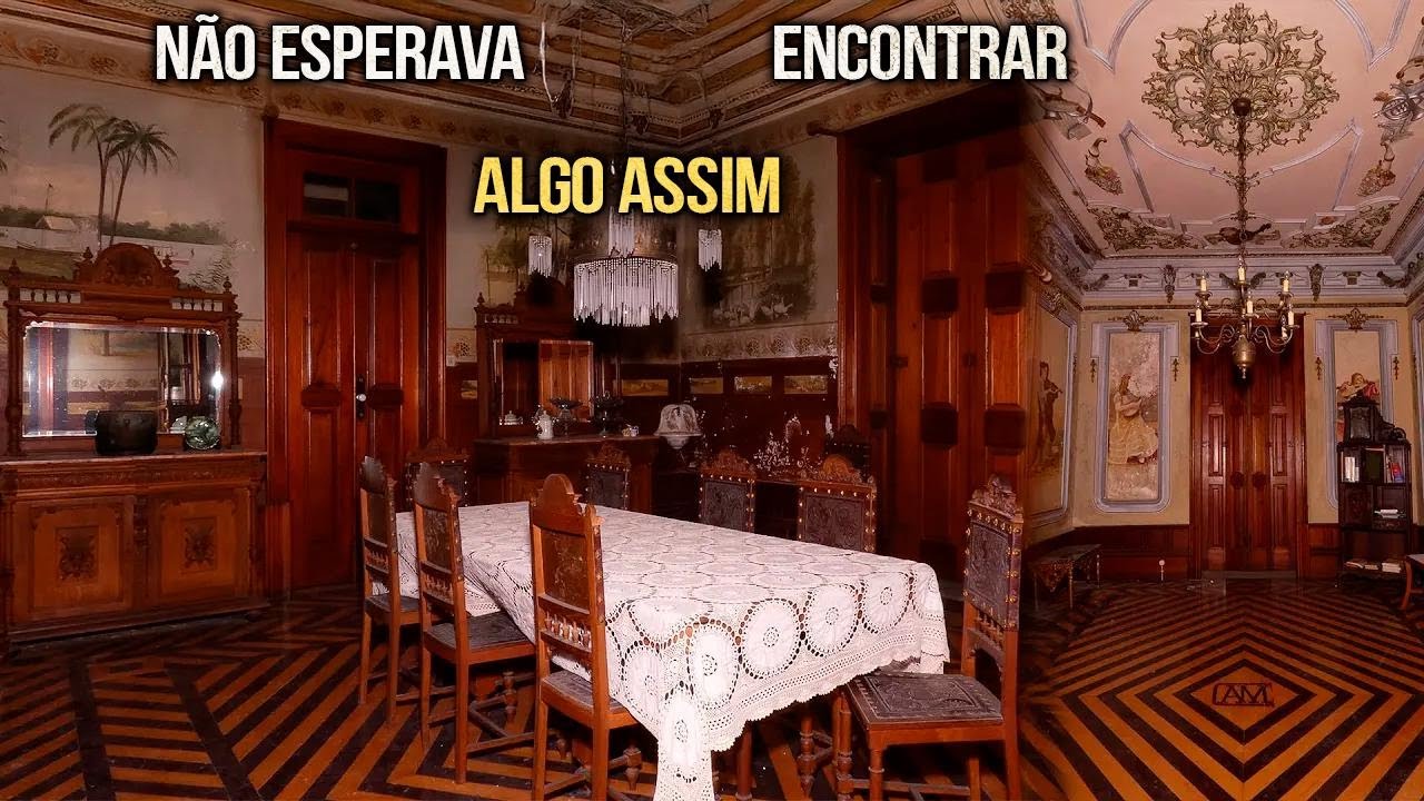 Casa de milionário português abandonada - locais abandonados urbex.
