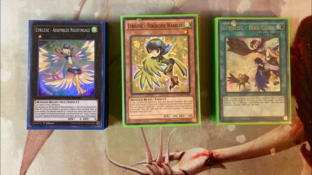Yugioh Lyrilusc Deck Profile - November 2025