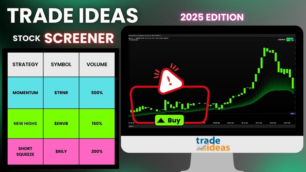 Trade Ideas How To Build The Perfect Stock Screener (2025 Edition) #daytrading