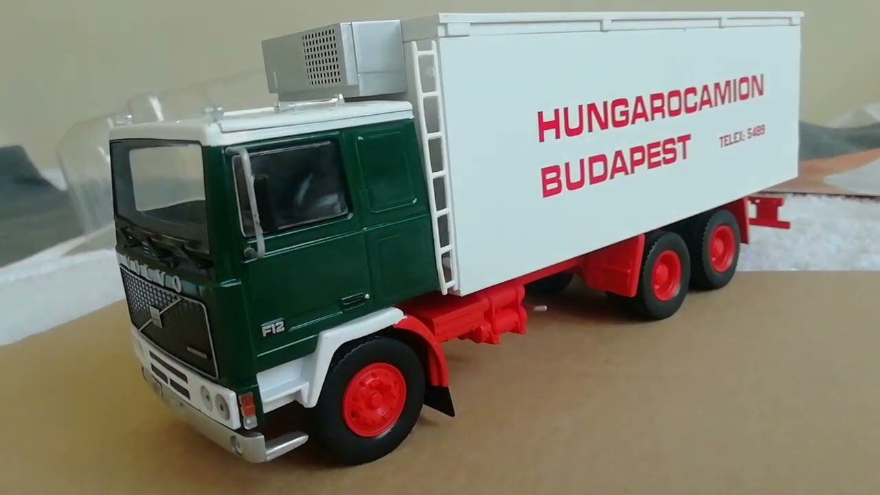Volvo F12 #54 Kultowe Ciężarówki z epoki PRL-u diecast model by Deagostini #kultoweciezarowki #volvo