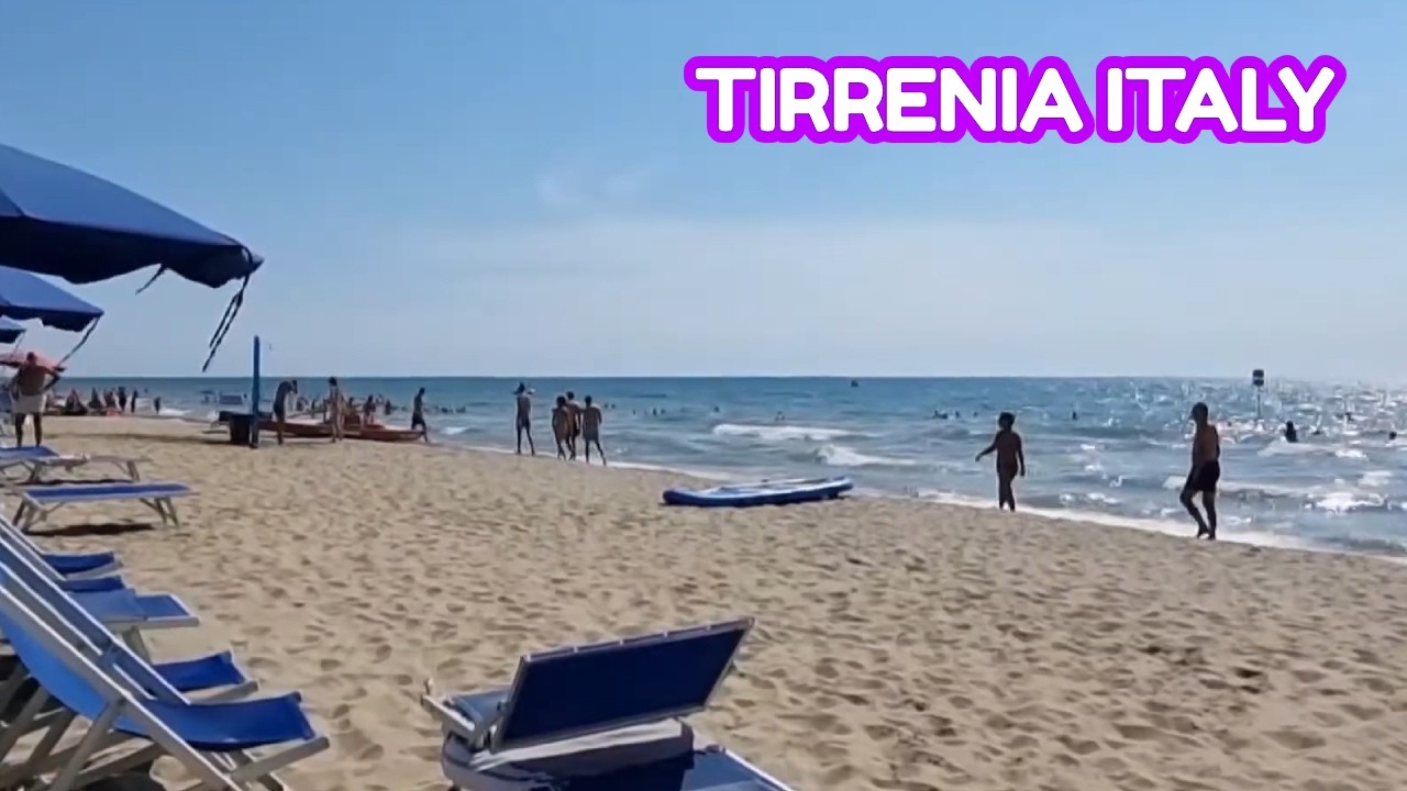 Tirrenia Pisa Italy || Clean And Beautiful Beach Resort In Tirrenia || @Mama Jhe's Vacation 2022 ||