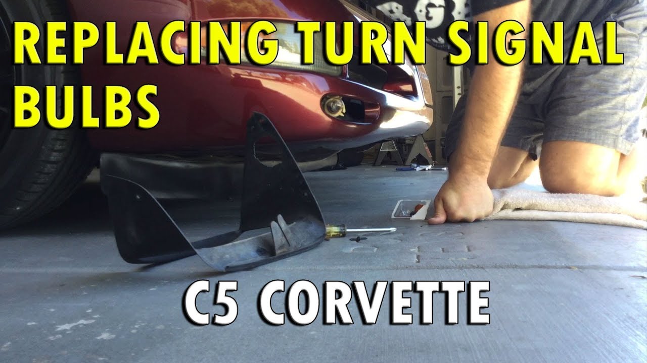 C5 Corvette Turn Signal Bulb Replacement - Both Ways