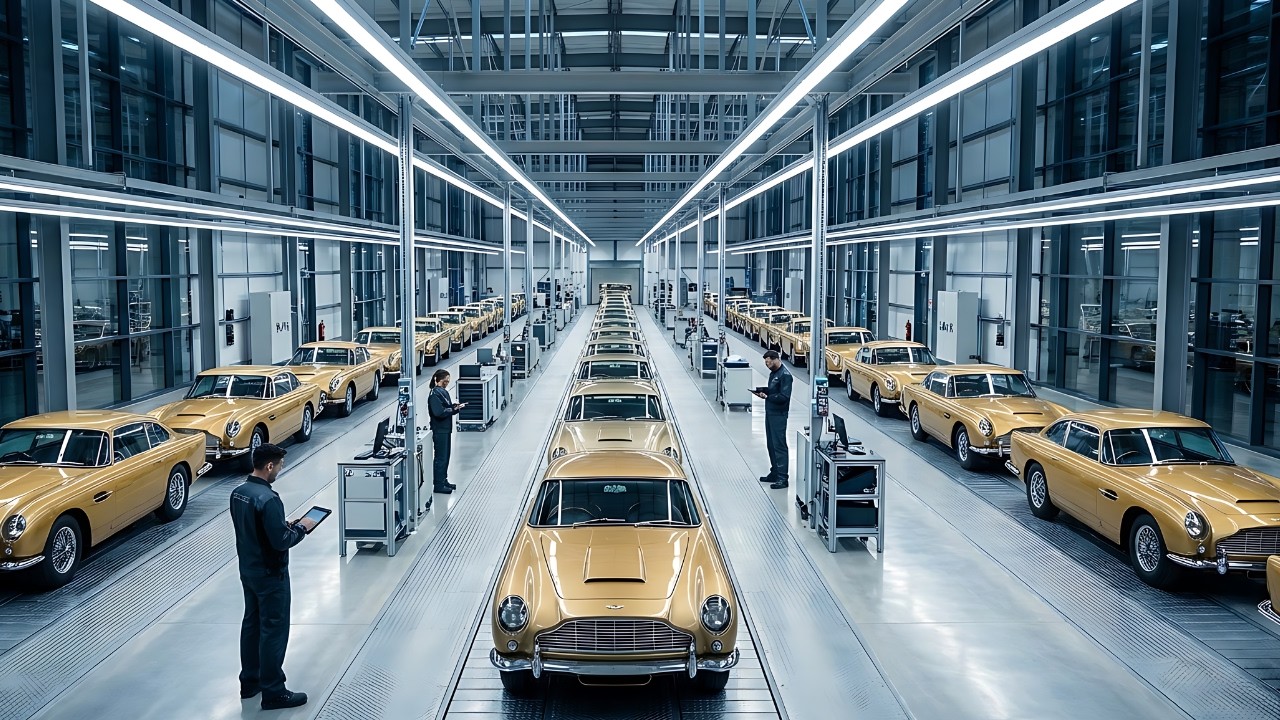 Inside the 1964 Aston Martin DB5 Factory How Britain Built a Gentleman’s Gold Icon