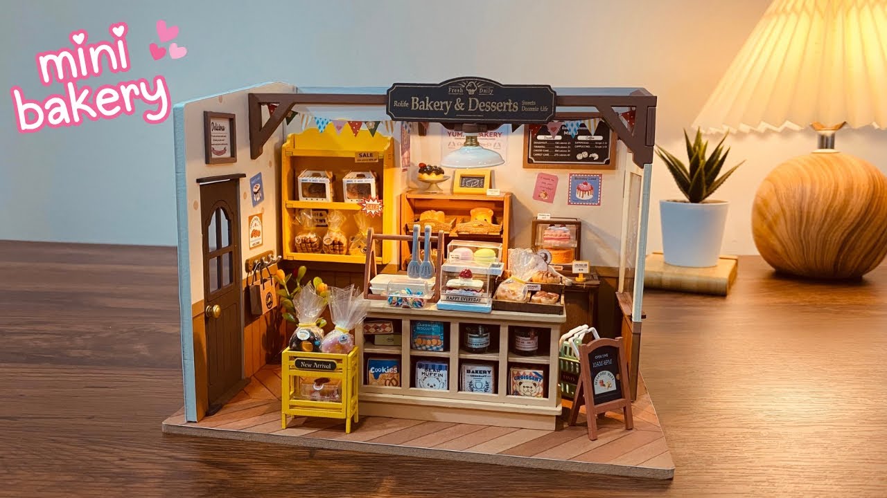 Fresh From Oven! DIY Mini Bakery - Rolife Becka’s Baking House