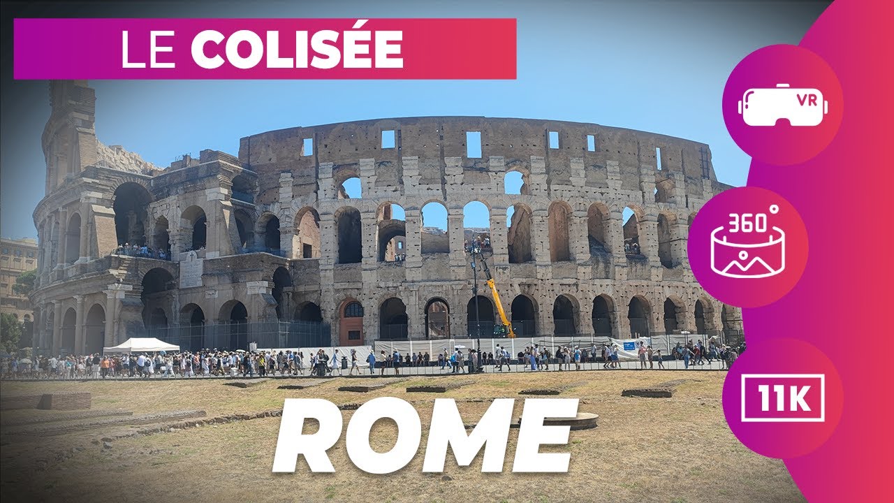 Visite Virtuelle du Colisée à Rome : Explorez l'Antique Amphithéâtre en 360°