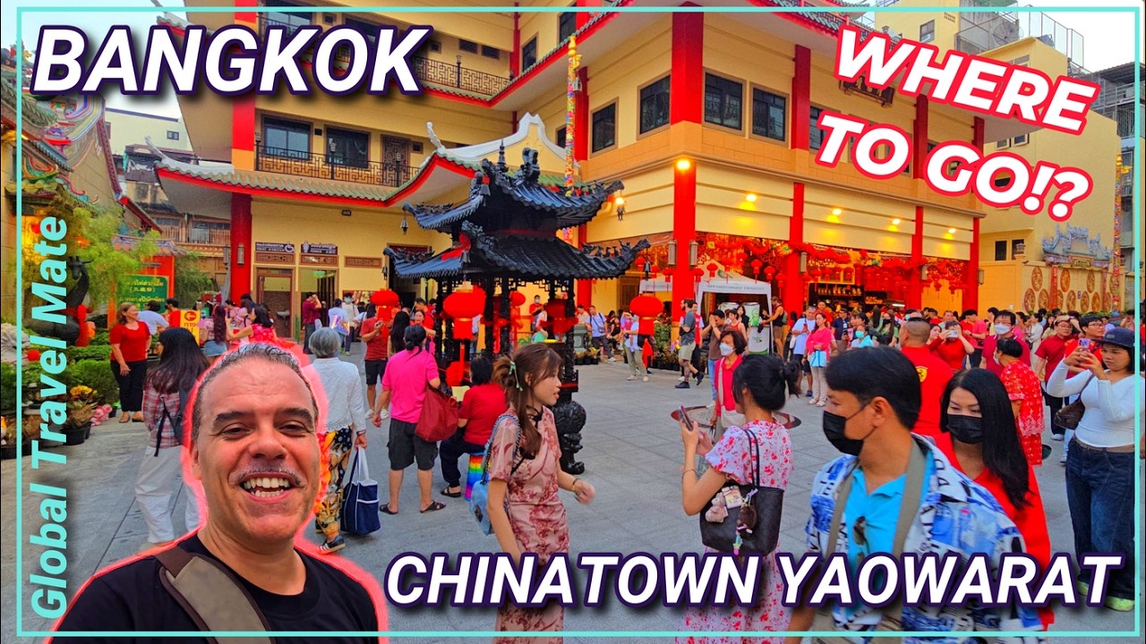 Bangkok Chinatown Yaowarat Street Food Where to Go 🇹🇭 Thailand