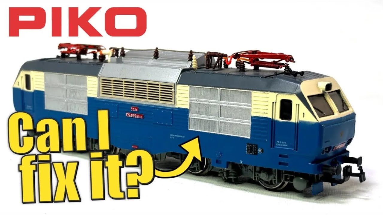 Can I fix this Škoda? Piko CD E499 comes in for some repairs | HO Scale model railway